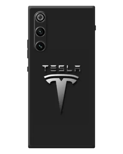 Чехол для ZTE Nubia RedMagic 10 Air с картинкой «Стальной логотип Tesla» Чехол для ZTE Nubia RedMagic 10 Air с картинкой «Стальной логотип Tesla»
