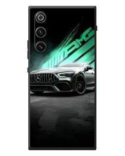 Чехол для ZTE Nubia RedMagic 10 Air с картинкой «Темный Mercedes AMG»