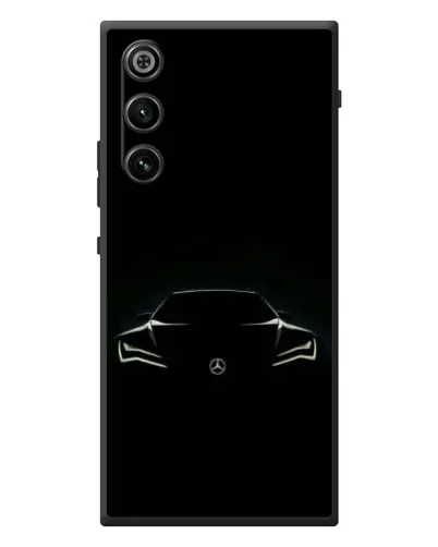 Чехол для ZTE Nubia RedMagic 10 Air с картинкой «Mercedes — силуэт авто» Чехол для ZTE Nubia RedMagic 10 Air с картинкой «Mercedes — силуэт авто»
