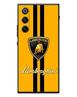 Чехол для ZTE Nubia RedMagic 10 Air с картинкой «Lamborghini Stripe желтый» Чехол для ZTE Nubia RedMagic 10 Air с картинкой «Lamborghini Stripe желтый»