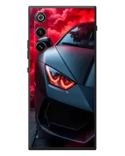 Чехол для ZTE Nubia RedMagic 10 Air с картинкой «Lamborghini красное сияние» Чехол для ZTE Nubia RedMagic 10 Air с картинкой «Lamborghini красное сияние»