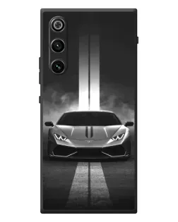 Чехол для ZTE Nubia RedMagic 10 Air с картинкой «Lamborghini симметрия дорог» Чехол для ZTE Nubia RedMagic 10 Air с картинкой «Lamborghini симметрия дорог»