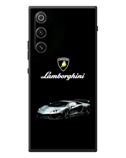 Чехол для ZTE Nubia RedMagic 10 Air с картинкой «Логотип Lamborghini классика» Чехол для ZTE Nubia RedMagic 10 Air с картинкой «Логотип Lamborghini классика»