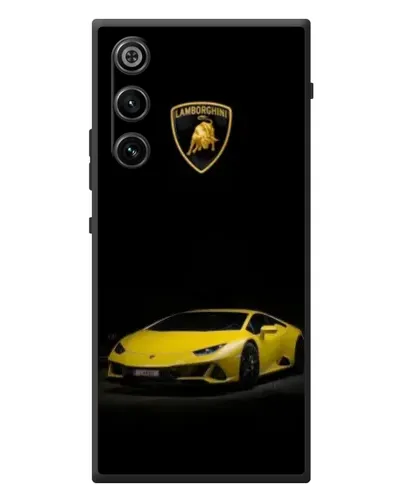 Чехол для ZTE Nubia RedMagic 10 Air с картинкой «Lamborghini желтый акцент»