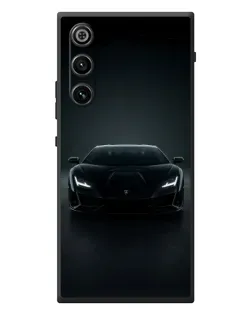 Чехол для ZTE Nubia RedMagic 10 Air с картинкой «Черный Lamborghini Aventador» Чехол для ZTE Nubia RedMagic 10 Air с картинкой «Черный Lamborghini Aventador»