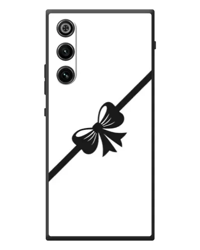 Чехол для ZTE Nubia RedMagic 10 Air с картинкой «Диагональный бант» Чехол для ZTE Nubia RedMagic 10 Air с картинкой «Диагональный бант»