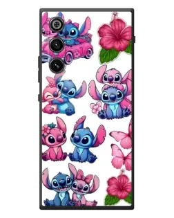 Чехол для ZTE Nubia RedMagic 10 Air с картинкой «Стикеры Stitch и Angel» Чехол для ZTE Nubia RedMagic 10 Air с картинкой «Стикеры Stitch и Angel»