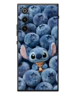 Чехол для ZTE Nubia RedMagic 10 Air с картинкой «Стич и голубика» Чехол для ZTE Nubia RedMagic 10 Air с картинкой «Стич и голубика»