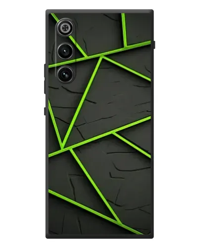 Чехол для ZTE Nubia RedMagic 10 Air с картинкой «Зеленые геометрические линии» Чехол для ZTE Nubia RedMagic 10 Air с картинкой «Зеленые геометрические линии»