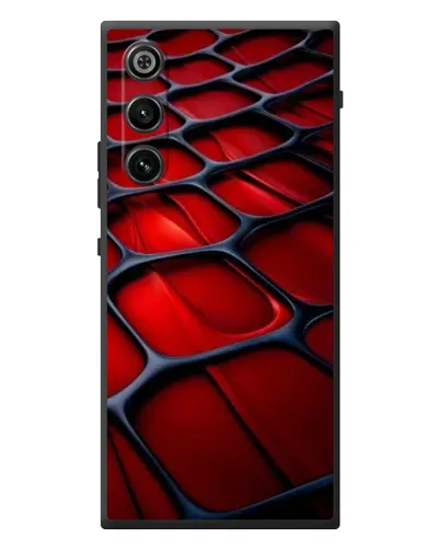 Чехол для ZTE Nubia RedMagic 10 Air с картинкой «Красная глянцевая сетка» Чехол для ZTE Nubia RedMagic 10 Air с картинкой «Красная глянцевая сетка»