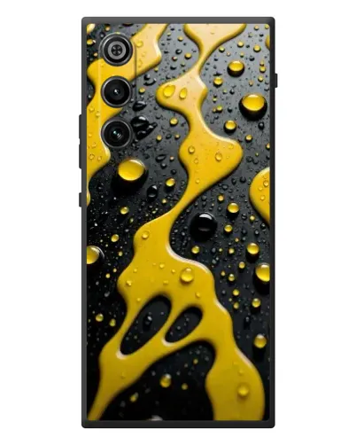 Чехол для ZTE Nubia RedMagic 10 Air с картинкой «Жидкое желтое золото» Чехол для ZTE Nubia RedMagic 10 Air с картинкой «Жидкое желтое золото»