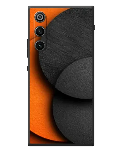 Чехол для ZTE Nubia RedMagic 10 Air с картинкой «Геометрия оранжевых кругов» Чехол для ZTE Nubia RedMagic 10 Air с картинкой «Геометрия оранжевых кругов»