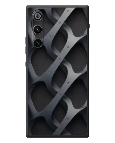Чехол для ZTE Nubia RedMagic 10 Air с картинкой «Объемное серое плетение» Чехол для ZTE Nubia RedMagic 10 Air с картинкой «Объемное серое плетение»