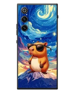 Чехол для ZTE Nubia RedMagic 10 Air с картинкой «Капибара Ван Гога» Чехол для ZTE Nubia RedMagic 10 Air с картинкой «Капибара Ван Гога»