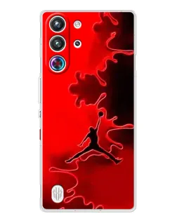Чехол для ZTE Nubia RedMagic 10 Pro с картинкой «Jordan Red Smoke»