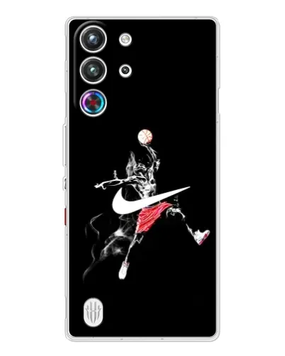 Чехол для ZTE Nubia RedMagic 10 Pro с картинкой «Jordan Jumpman»