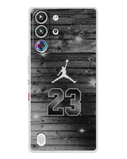 Чехол для ZTE Nubia RedMagic 10 Pro с картинкой «Jordan Carbon 23»