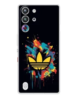 Чехол для ZTE Nubia RedMagic 10 Pro с картинкой «Adidas Splash» Чехол для ZTE Nubia RedMagic 10 Pro с картинкой «Adidas Splash»