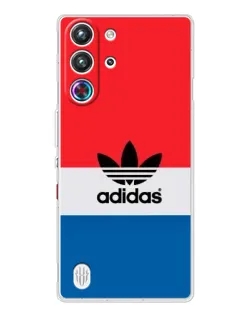 Чехол для ZTE Nubia RedMagic 10 Pro с картинкой «Ретро блоки Adidas» Чехол для ZTE Nubia RedMagic 10 Pro с картинкой «Ретро блоки Adidas»