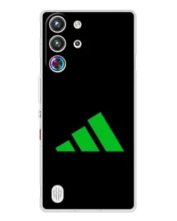 Чехол для ZTE Nubia RedMagic 10 Pro с картинкой «Adidas Abstract» Чехол для ZTE Nubia RedMagic 10 Pro с картинкой «Adidas Abstract»