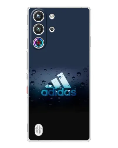 Чехол для ZTE Nubia RedMagic 10 Pro с картинкой «Adidas Water Drops»
