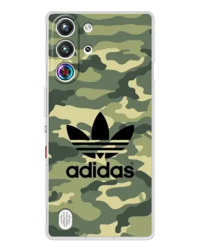Чехол для ZTE Nubia RedMagic 10 Pro с картинкой «Милитари стиль Adidas»