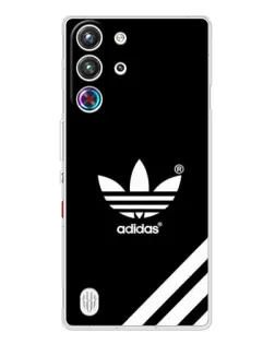 Чехол для ZTE Nubia RedMagic 10 Pro с картинкой «Adidas с диагональными полосами»