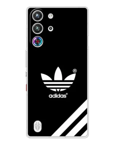 Чехол для ZTE Nubia RedMagic 10 Pro с картинкой «Adidas с диагональными полосами»