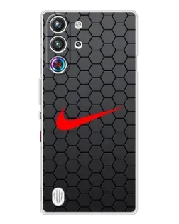 Чехол для ZTE Nubia RedMagic 10 Pro с картинкой «Nike — карбоновая сетка» Чехол для ZTE Nubia RedMagic 10 Pro с картинкой «Nike — карбоновая сетка»