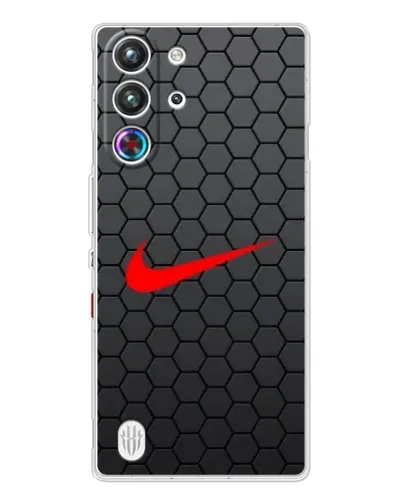 Чехол для ZTE Nubia RedMagic 10 Pro с картинкой «Nike — карбоновая сетка» Чехол для ZTE Nubia RedMagic 10 Pro с картинкой «Nike — карбоновая сетка»