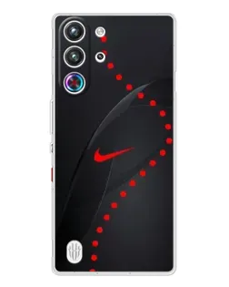 Чехол для ZTE Nubia RedMagic 10 Pro с картинкой «Абстрактный дизайн Nike» Чехол для ZTE Nubia RedMagic 10 Pro с картинкой «Абстрактный дизайн Nike»