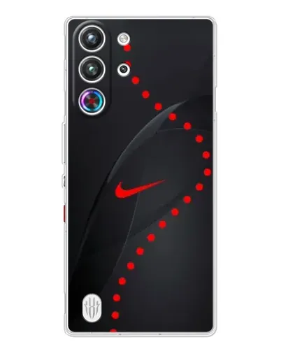 Чехол для ZTE Nubia RedMagic 10 Pro с картинкой «Абстрактный дизайн Nike» Чехол для ZTE Nubia RedMagic 10 Pro с картинкой «Абстрактный дизайн Nike»