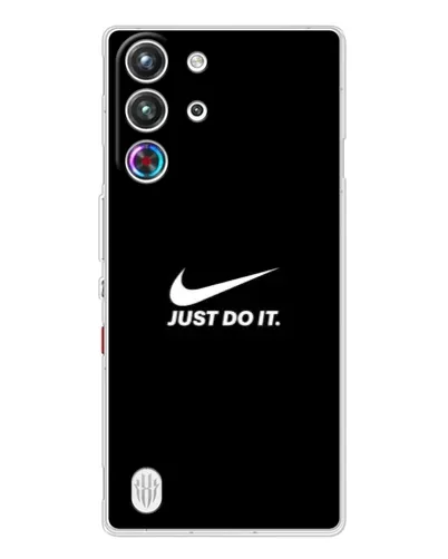 Чехол для ZTE Nubia RedMagic 10 Pro с картинкой «Минимализм от Nike» Чехол для ZTE Nubia RedMagic 10 Pro с картинкой «Минимализм от Nike»