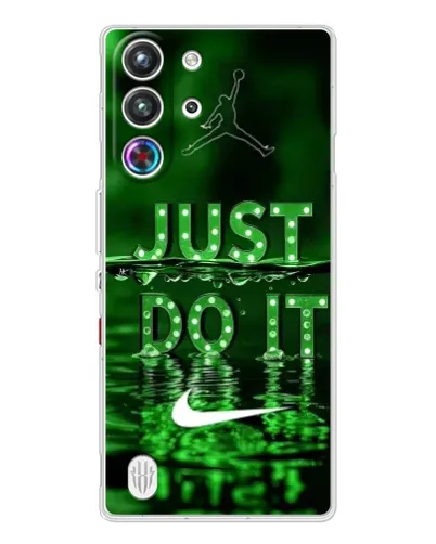 Чехол для ZTE Nubia RedMagic 10 Pro с картинкой «Зеленый неоновый Nike» Чехол для ZTE Nubia RedMagic 10 Pro с картинкой «Зеленый неоновый Nike»
