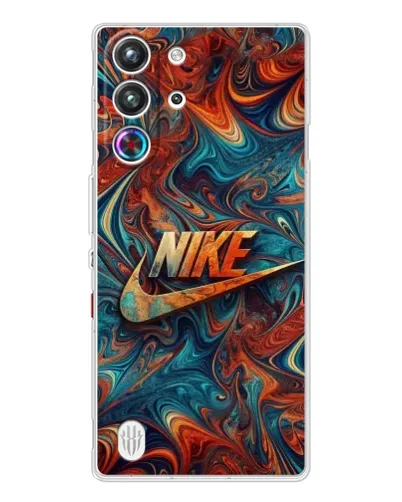 Чехол для ZTE Nubia RedMagic 10 Pro с картинкой «Nike в абстракции» Чехол для ZTE Nubia RedMagic 10 Pro с картинкой «Nike в абстракции»