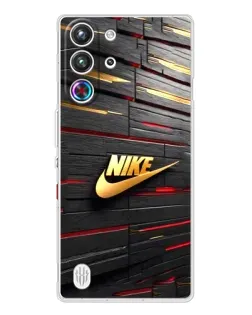 Чехол для ZTE Nubia RedMagic 10 Pro с картинкой «Золотой Nike на металле» Чехол для ZTE Nubia RedMagic 10 Pro с картинкой «Золотой Nike на металле»