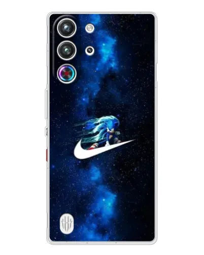 Чехол для ZTE Nubia RedMagic 10 Pro с картинкой «Звездный путь Nike» Чехол для ZTE Nubia RedMagic 10 Pro с картинкой «Звездный путь Nike»