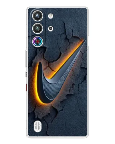 Чехол для ZTE Nubia RedMagic 10 Pro с картинкой «Объемный логотип Найк» Чехол для ZTE Nubia RedMagic 10 Pro с картинкой «Объемный логотип Найк»