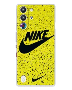 Чехол для ZTE Nubia RedMagic 10 Pro с картинкой «Желтый текстурный Nike» Чехол для ZTE Nubia RedMagic 10 Pro с картинкой «Желтый текстурный Nike»