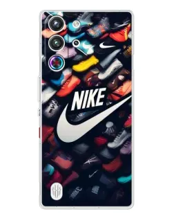 Чехол для ZTE Nubia RedMagic 10 Pro с картинкой «Коллекция кроссовок Nike» Чехол для ZTE Nubia RedMagic 10 Pro с картинкой «Коллекция кроссовок Nike»