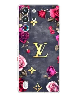 Чехол для ZTE Nubia RedMagic 10 Pro с картинкой «Цветочный Louis Vuitton»