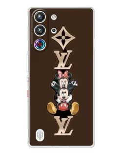 Чехол для ZTE Nubia RedMagic 10 Pro с картинкой «LV и Микки Маус»