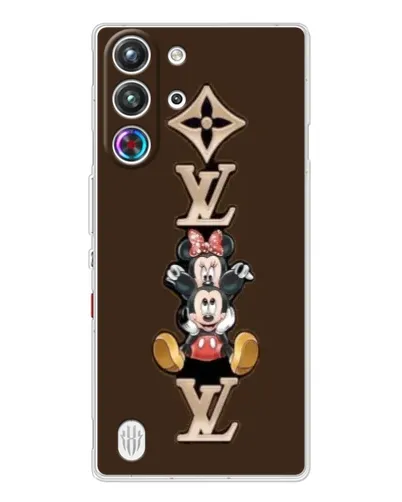 Чехол для ZTE Nubia RedMagic 10 Pro с картинкой «LV и Микки Маус»
