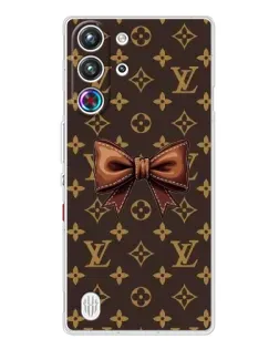 Чехол для ZTE Nubia RedMagic 10 Pro с картинкой «LV с бантом»