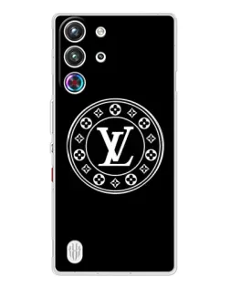 Чехол для ZTE Nubia RedMagic 10 Pro с картинкой «LV — печать стиля»
