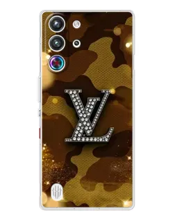 Чехол для ZTE Nubia RedMagic 10 Pro с картинкой «Камуфляжный Louis Vuitton»