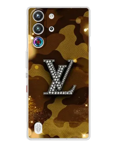 Чехол для ZTE Nubia RedMagic 10 Pro с картинкой «Камуфляжный Louis Vuitton»