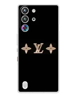 Чехол для ZTE Nubia RedMagic 10 Pro с картинкой «Louis Vuitton — минимализм»