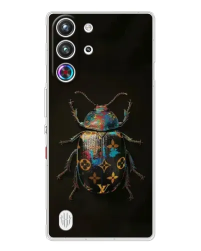 Чехол для ZTE Nubia RedMagic 10 Pro с картинкой «LV — мраморный принт»