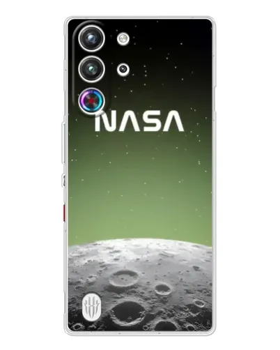 Чехол для ZTE Nubia RedMagic 10 Pro с картинкой «NASA — лунный градиент»